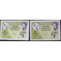 Stamp - Rhodesia - Int. Telecom Centenary - 1965 x 2