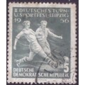 Stamp - East Germany - 1956 - sport - used