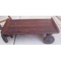Wooden Wagon - Vintage - Solid Wood