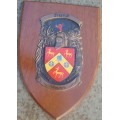 Wooden Family Emblem - Hynd - Scotland