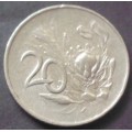 Coin - RSA - 20 Cent - English - Fine