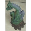 Dragon + Stand - 30cm high - Hollow Ceramic