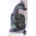 Dragon + Stand - 30cm high - Hollow Ceramic