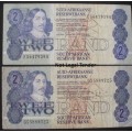Banknote - RSA - R2 -De Kock - Used
