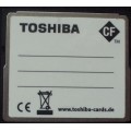 CF Card - 2GB Toshiba - Compactflash + Holder