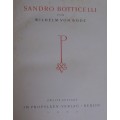 Book - Sandro Botticelli - 1922 - Wilhelm Von Bode