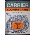 Recipe/Cookery Cards - Robert Carrier - Seafood - 1966
