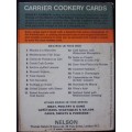 Recipe/Cookery Cards - Robert Carrier - Seafood - 1966