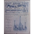 Musical Booklets x 3 - For Banjo, Mandolin, Fiddle, Guitar - Antique