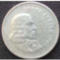 Coin - RSA 5 Cent - 1966 - English