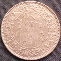 Coin  India - Quarter Anna - 1941