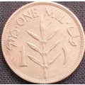Coin - Palestine - 1 Mills - 1939 - AU
