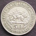 Coin - East Africa - Half Shilling/50 Cents - 1948