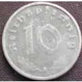 Coin - Germany - 10 Reichsfennig - 1941A