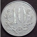 Token - Algiers - 10 centimes - 1918