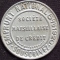 Token - France - 1920 - 6% Sales Tax + Stamp - 1920