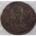 Coin - France - Mid 1600s - Louis X111 - Copper
