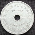 Token - Washington Sales Tax - 1935 -10 Cents
