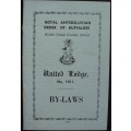 Booklets - ROAB Masonic - Rules, Gazettes, etc