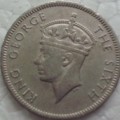 Coin - Southern Rhodesia -  One Shilling - 1948 - AU - Rare