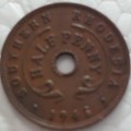 Coin - Southern Rhodesia - Half Penny - 1943 - UNC - B