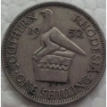 Coin - Southern Rhodesia - 1 Shilling - 1952 - Rare - A
