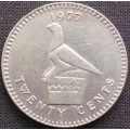 Coin - Rhodesia - 20 Cents - 1977