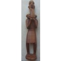 Wood Carving - Oriental Male - 36cm