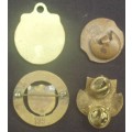 Pin Badges x 4 - RSA - Various