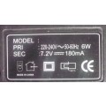 Battery Charger - Mightiness 7,2V x 180ma