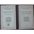 Book set of 2 - Pitman`s Shorthand Manual - Complete