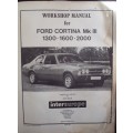 Workshop Manual - Ford Cortina MK3 - 1970