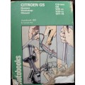 Workshop Manual - Citroen GS - 1015cc/1220cc - 1971