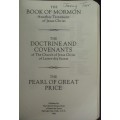 Bible - Book Of Mormon - Pearl Of Great Price - 1990  2 Extra Cards]