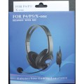 Headset - PS4/5/Xbox One - With Adjustable Mic
