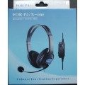 Headset - PS4/Xbox One - With Adjustable Mic[min order 5 units]