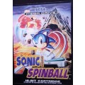 Game - Sega - Sonic The Hedgehog - Sonic Spinball - 16bit - Original