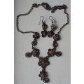 Fashion Jewellery - Necklace + Earrings - Unused