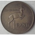 Coin - RSA - R1 - 1966 Afrikaans - Nice {theo]
