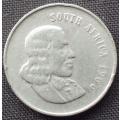 Coin - RSA 20 Cent - 1966 - English - A