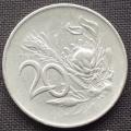 Coin - RSA 20 Cent - 1965 - Afrikaans - A