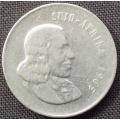 Coin - RSA 20 Cent - 1965 - Afrikaans - D