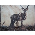 Artwork - Kudu - Solid Wood Frame