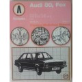 Workshop Manual - Audi 80/Audi Fox - 1973/1978 - Scarce