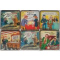 Coaster Set x 6 - Funny - Vintage