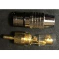 RCA Connectors - Metal x 17