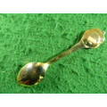 Washington d. c. U.S. Capital small gold plated spoon in good condition
