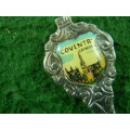 Coventry  Cathedral Crome plated spoon in good condition
