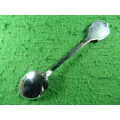Jerusalem Crome plated spoon in good condition