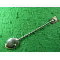 Rio De Janeiro silver plated spoon in good condition